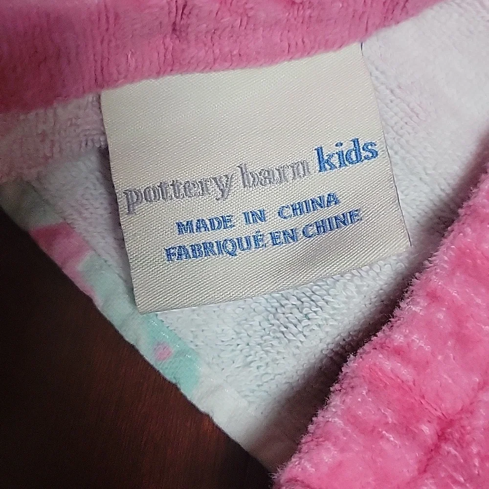 EUC Pottery Barn Hooded Baby Beach Towel